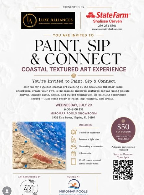 Paint, Sip & Connect